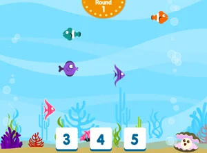 Maths Games - Counting Games - Counting Fish